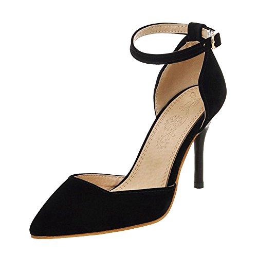 Onewus Damen Elegant Sandalen mit Hohem Stiletto Absatz Fesselriemen Schuhe von Onewus