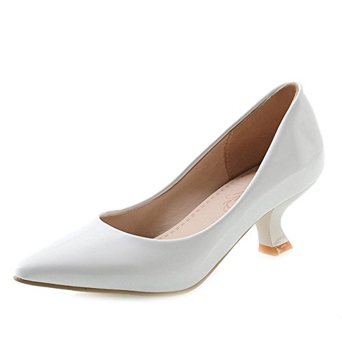 Onewus Damen Fashion Pumps mit Kitten Heel Spitze Schuhe für Datierung von Onewus