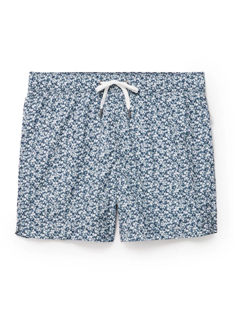 Onia - Charles Slim-Fit Mid-Length Floral-Print Swim Shorts - Men - Multi - S von Onia
