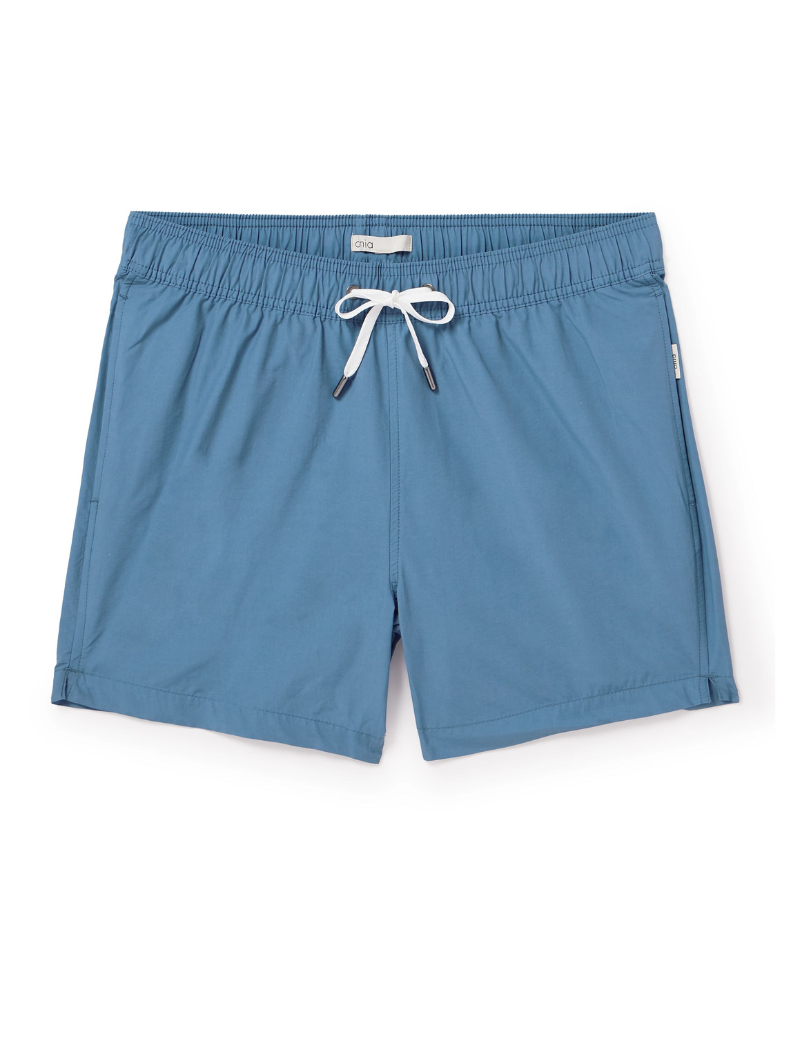 Onia - Charles Straight-Leg Mid-Length Swim Shorts - Men - Blue - M von Onia