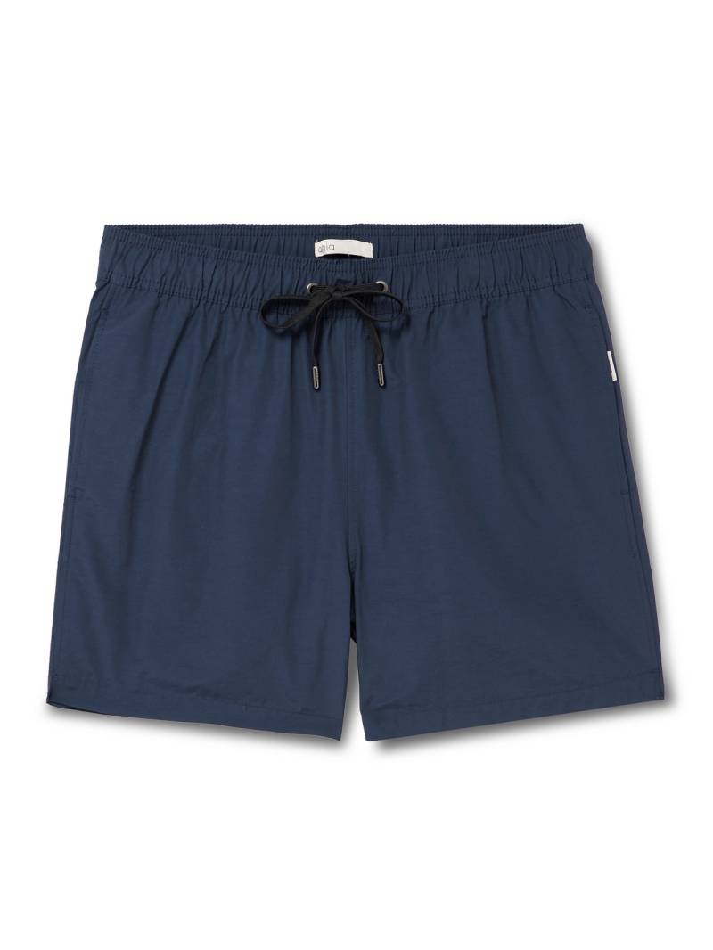 Onia - Charles Straight-Leg Mid-Length Swim Shorts - Men - Blue - XL von Onia