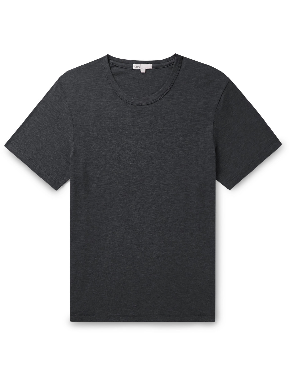Onia - Cotton-Blend Jersey T-Shirt - Men - Gray - S von Onia