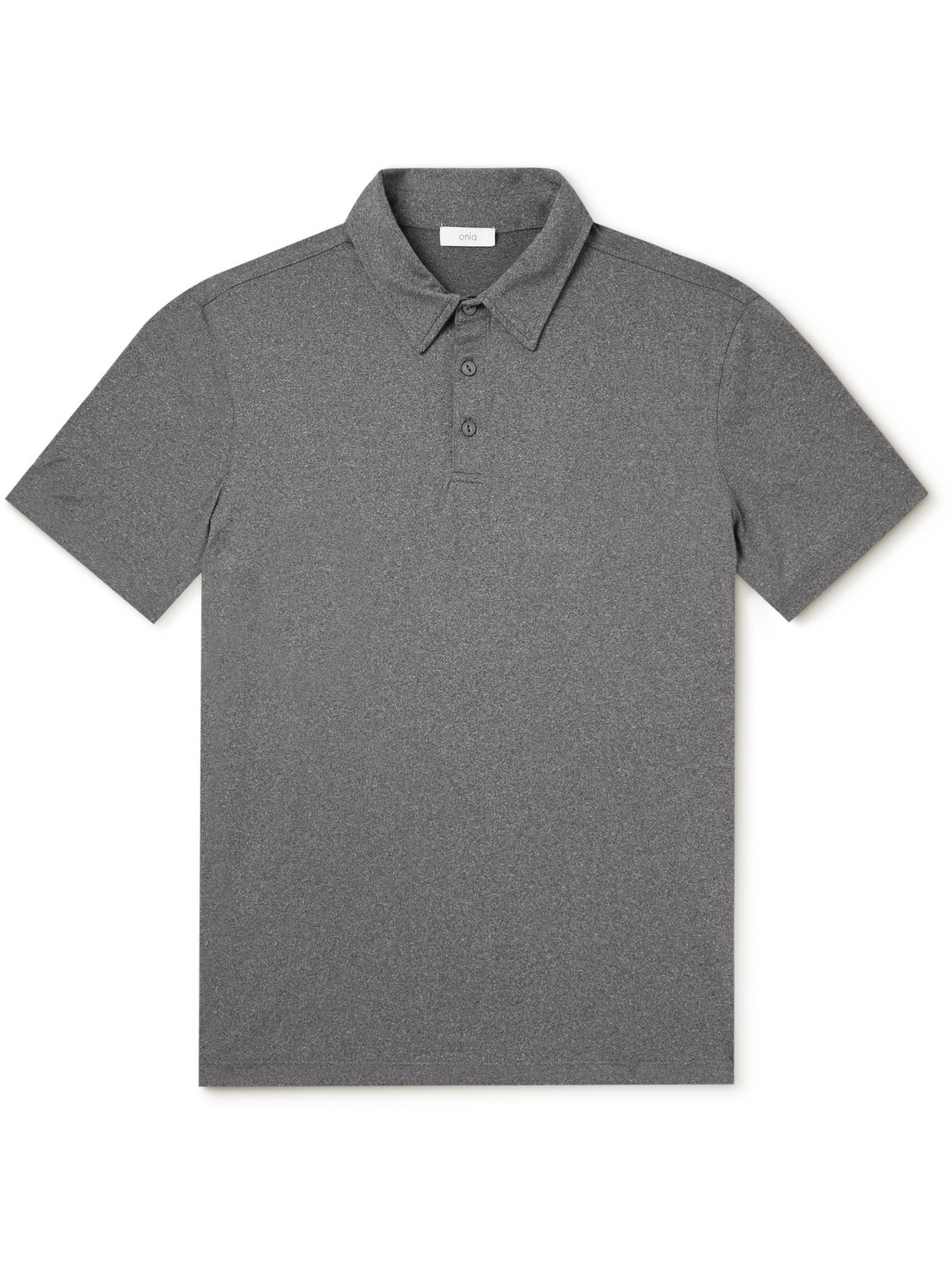 Onia - Everyday Ultralite Stretch-Jersey Polo Shirt - Men - Gray - L von Onia