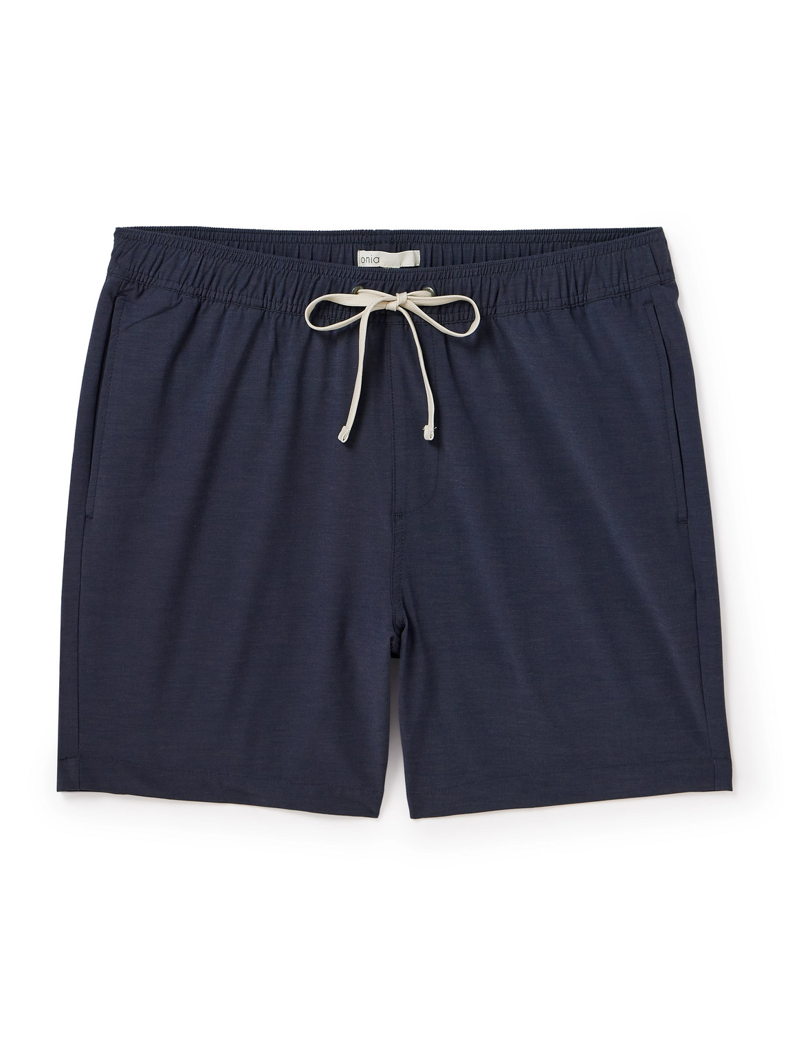 Onia - Land To Water Straight-Leg Mid-Length Swim Shorts - Men - Blue - L von Onia
