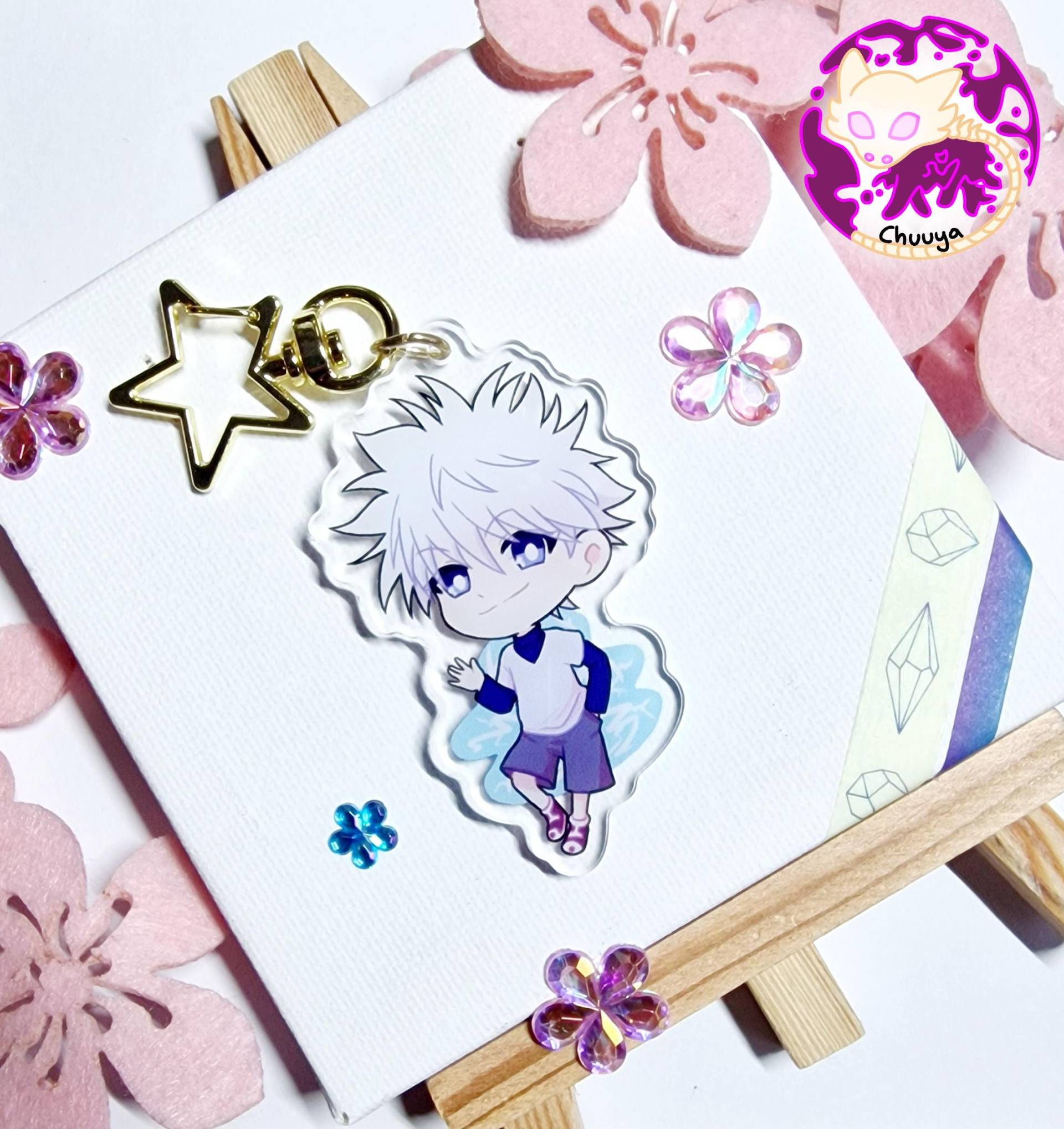 Hunter X Killua Keychain von OnibiArts