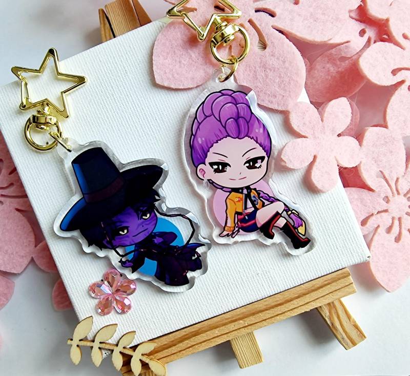 Kpop Demon Hunters Keychain Kpop Demon Hunters Keychain von OnibiArts