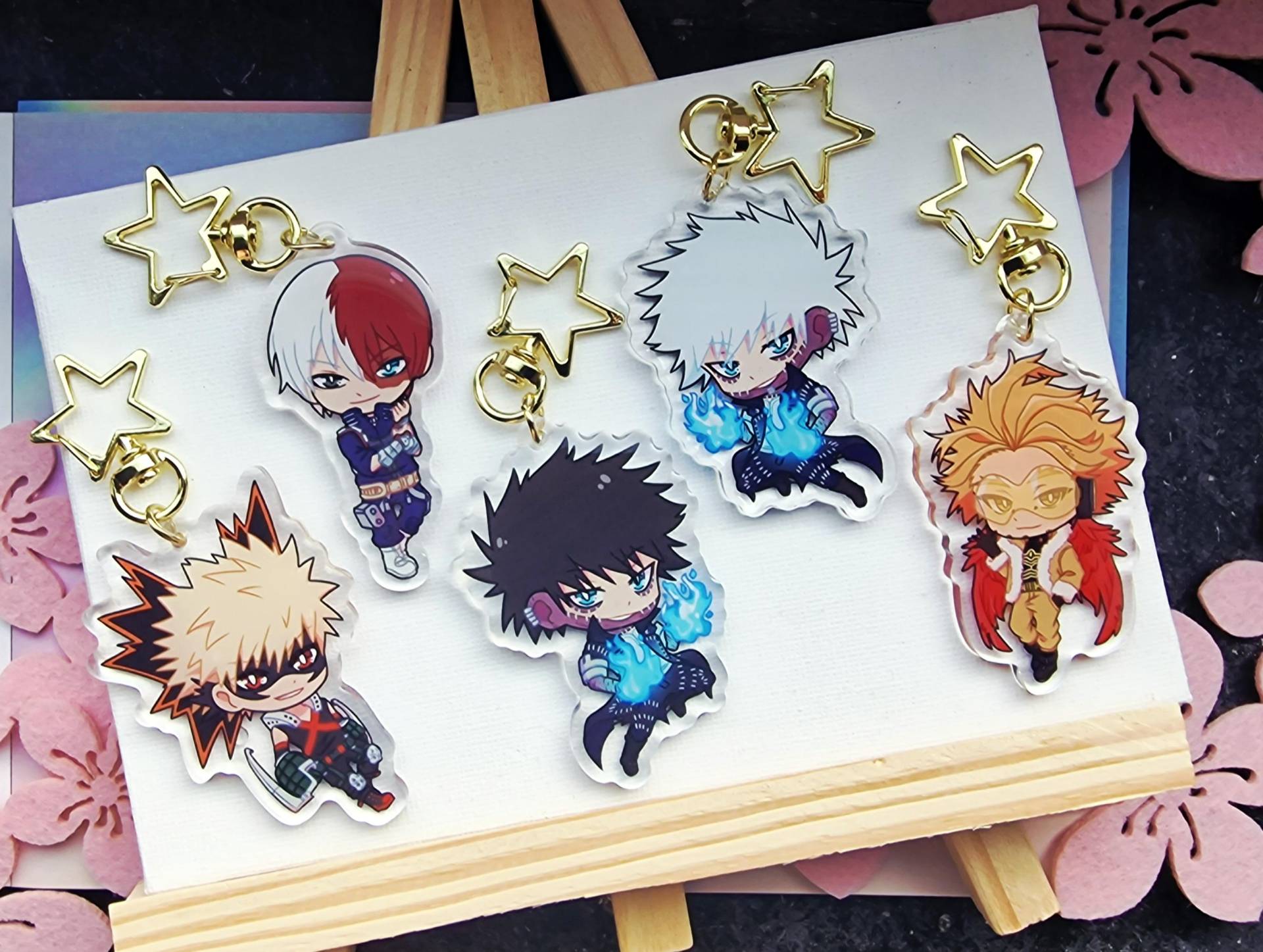 My Hero Academia Keychains von OnibiArts