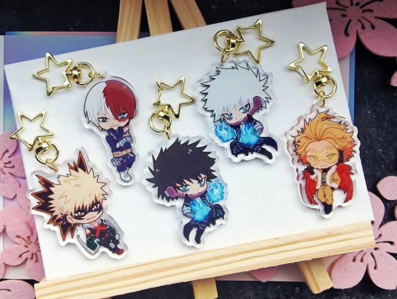 My Hero Academia Keychains von OnibiArts