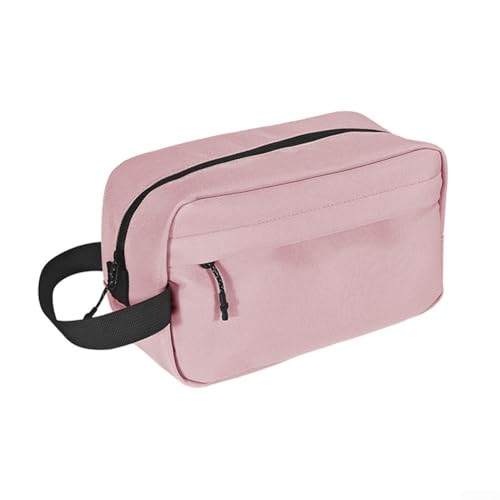 Oniissy Make-up-Tasche – kleine Reise-Make-up-Tasche – tragbarer Make-up-Organizer – Oxford-Stoff Make-up-Taschen für Frauen – Kulturbeutel für Hoilday Essentials, rose von Oniissy