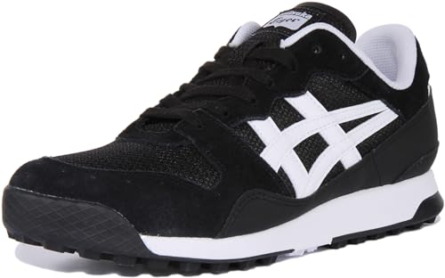 ASICS Unisex Tiger HORIZONIA Sneaker, Black White, 41.5 EU von Onitsuka Tiger