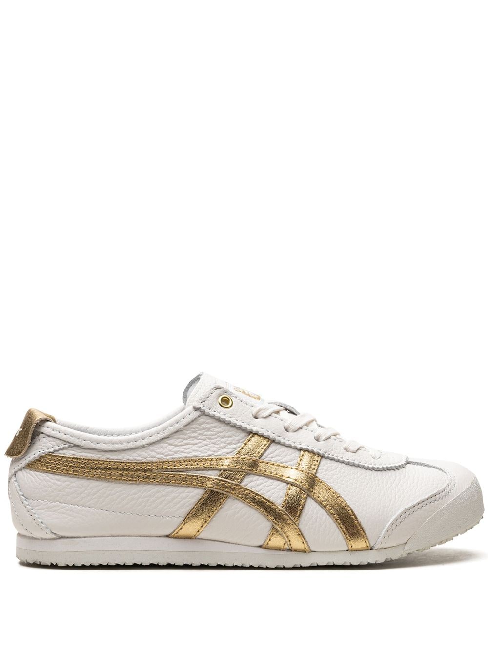 Onitsuka Tiger Mexico 66 White/Gold Sneakers - Weiß von Onitsuka Tiger