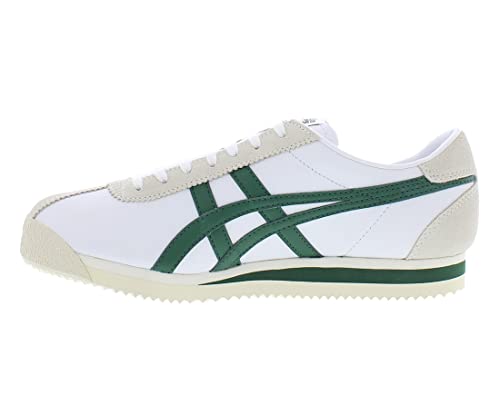 Onitsuka Tiger - - Unisex-Adult Tiger Corsair® Schuhe, 42.5 EU, White/Hunter Green von Onitsuka Tiger