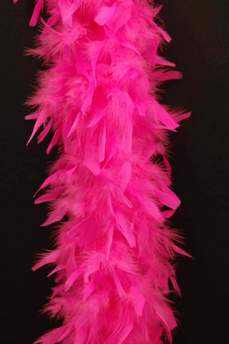 80 Gramm Shocking Pink Kronleuchter Feder Boa 72 Zoll Lang Für Halloween Kostüm Handwerk Junggesellenabschied von OnlineFeathers