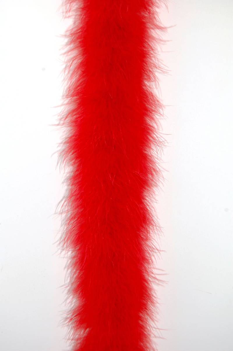 Red 22 Gramm Marabou Feder Boa 72 Zoll Lang Für Weihnachtsbaum Halloween Craft Kostüme Diy Design von OnlineFeathers