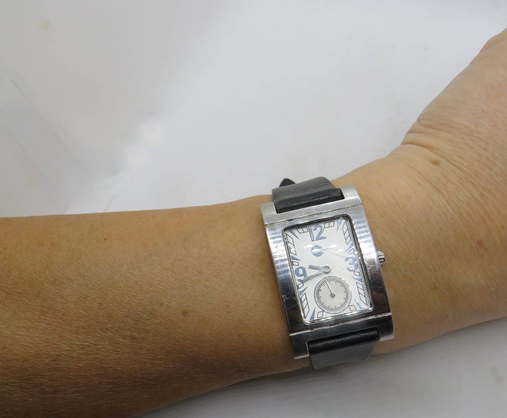 Panzeruhr/Burstneruhr Quarz Uhr Herren Armbanduhr Funktionierendes Unter Zifferblatt von OnlineRetroEmporium