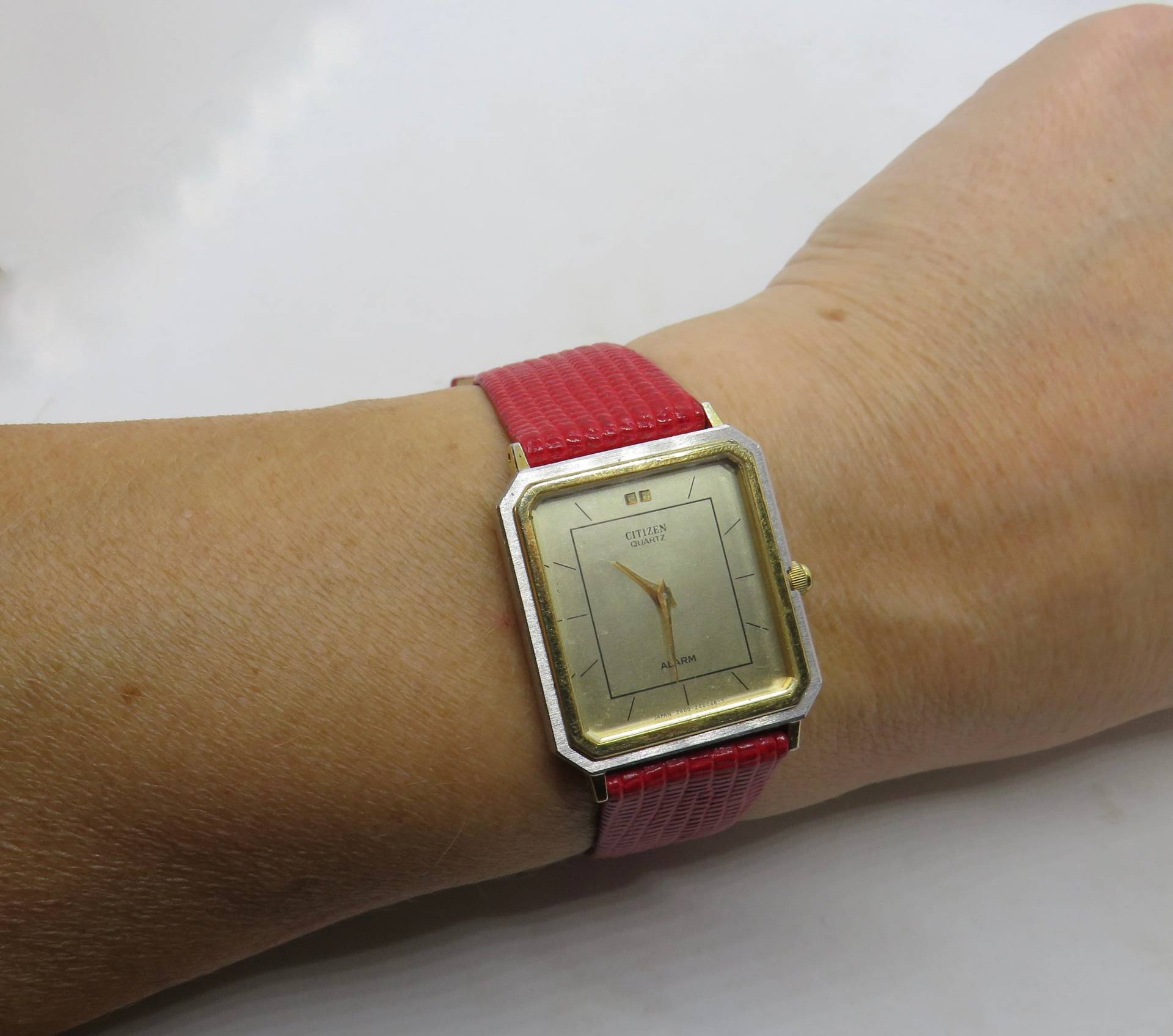 Vintage Bürger Alarmuhr 240014/Quarz Uhr Herren Armbanduhr von OnlineRetroEmporium
