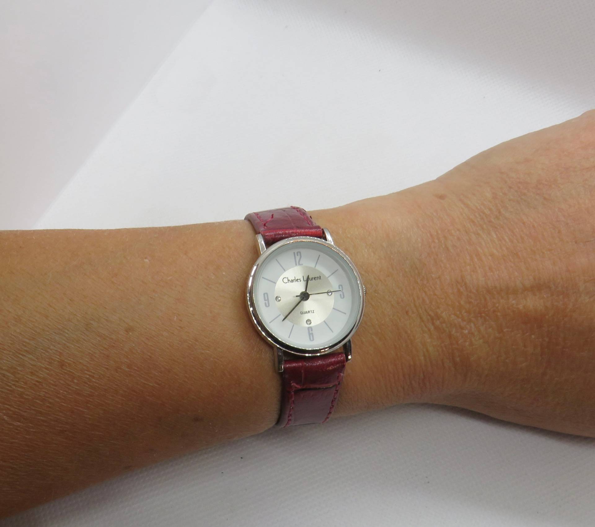 Vintage Modeuhr/Quartz Uhr Charles Laurent Dress Watch Damenuhr Geschenk Für Sie von OnlineRetroEmporium