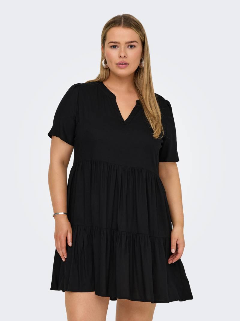 ONLY CARMAKOMA Minikleid "CARZALLY LIFE S/S THEA TUNIC DRESS NOOS" Sommerkleid von Only Carmakoma