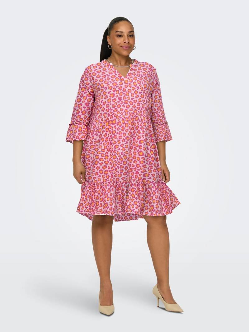 ONLY CARMAKOMA Tunikakleid "CARTHYRA LIFE PEPLUM DRESS WVN" Sommerkleid von Only Carmakoma
