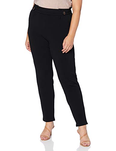 Only Carmakoma Damen CARBETTY Paperbag Pants Hose, Black, XL-54 von ONLY Carmakoma