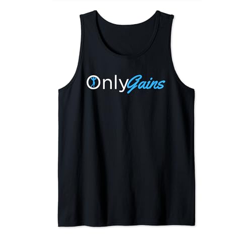Only Gains - OnlyGains Lustiges Herren Fitness Bodybuilding Tank Top von Only Gains