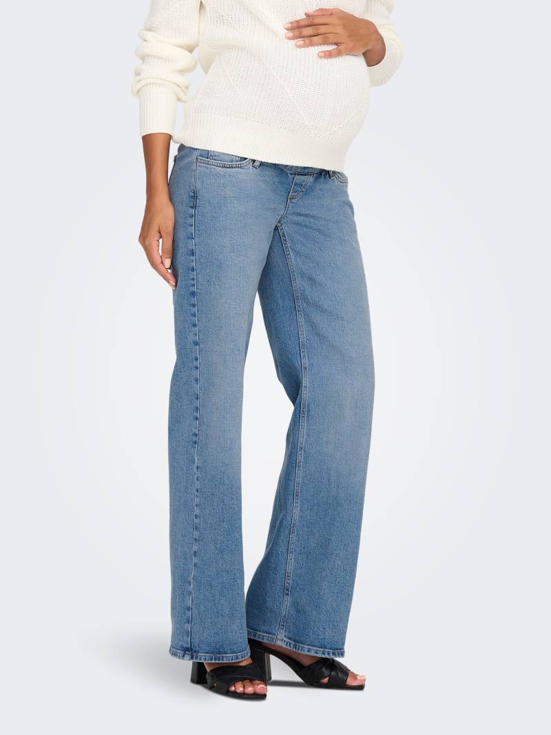 ONLY MATERNITY Umstandsjeans "OLMJUICY HW WIDE LEG REA365 NOOS" von Only Maternity