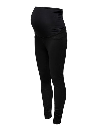 ONLY MATERNITY Umstandsjeans "OLMRAIN REG SK JEGGING BLACK DNM NOOS" von Only Maternity