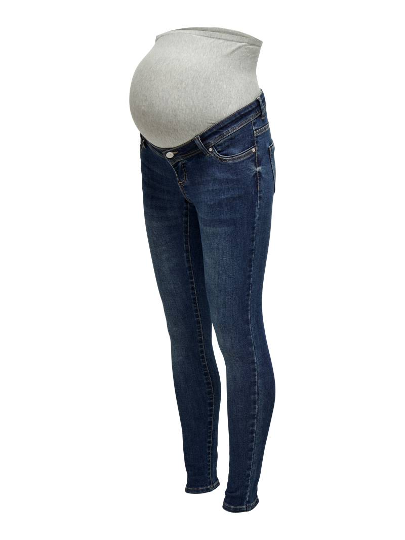 ONLY MATERNITY Umstandsjeans "OLMWAUW MID SK DNM BJ5 NOOS" von Only Maternity