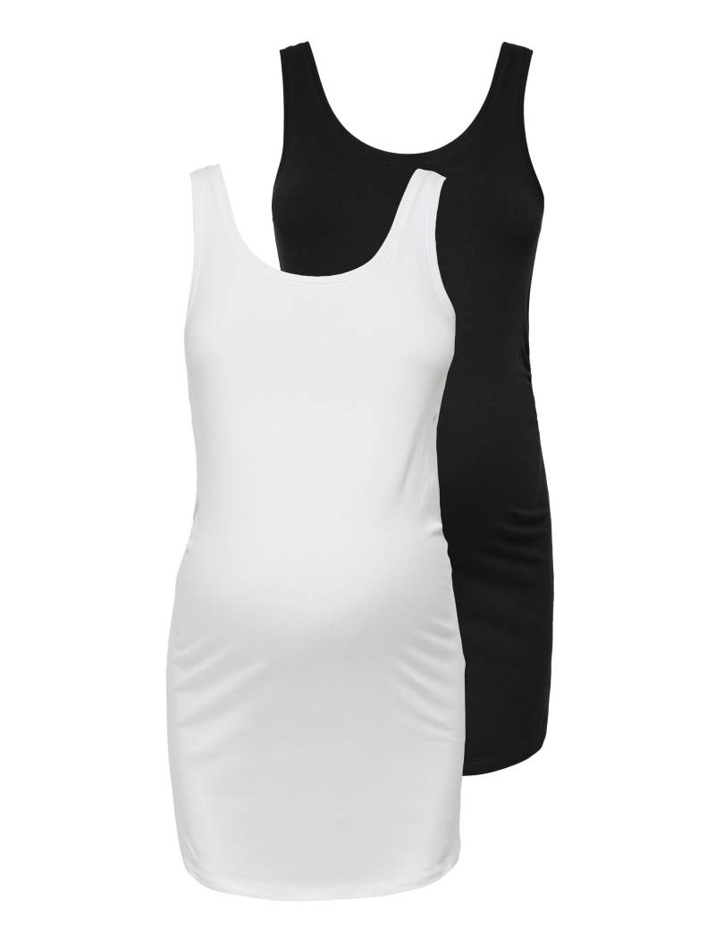 ONLY MATERNITY Umstandstop "OLMLOVELY LONG TOP TT 2PCK JRS NOOS" Packung, 2 Stk. tlg. von Only Maternity