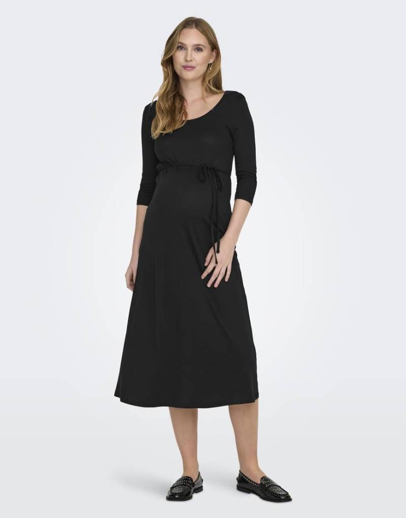 Only - Umstands-Kleid in Schwarz von Only Maternity