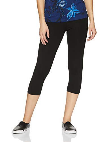 ONLY Damen Laufhose Fold Jazz Knickers Fit Sport Leggings, Schwarz (Black Black), W(Herstellergröße:S) von ONLY