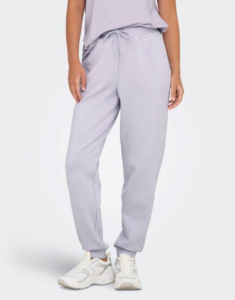 Only Play - Jogginghose in Evening Haze-Neutral von Only Play