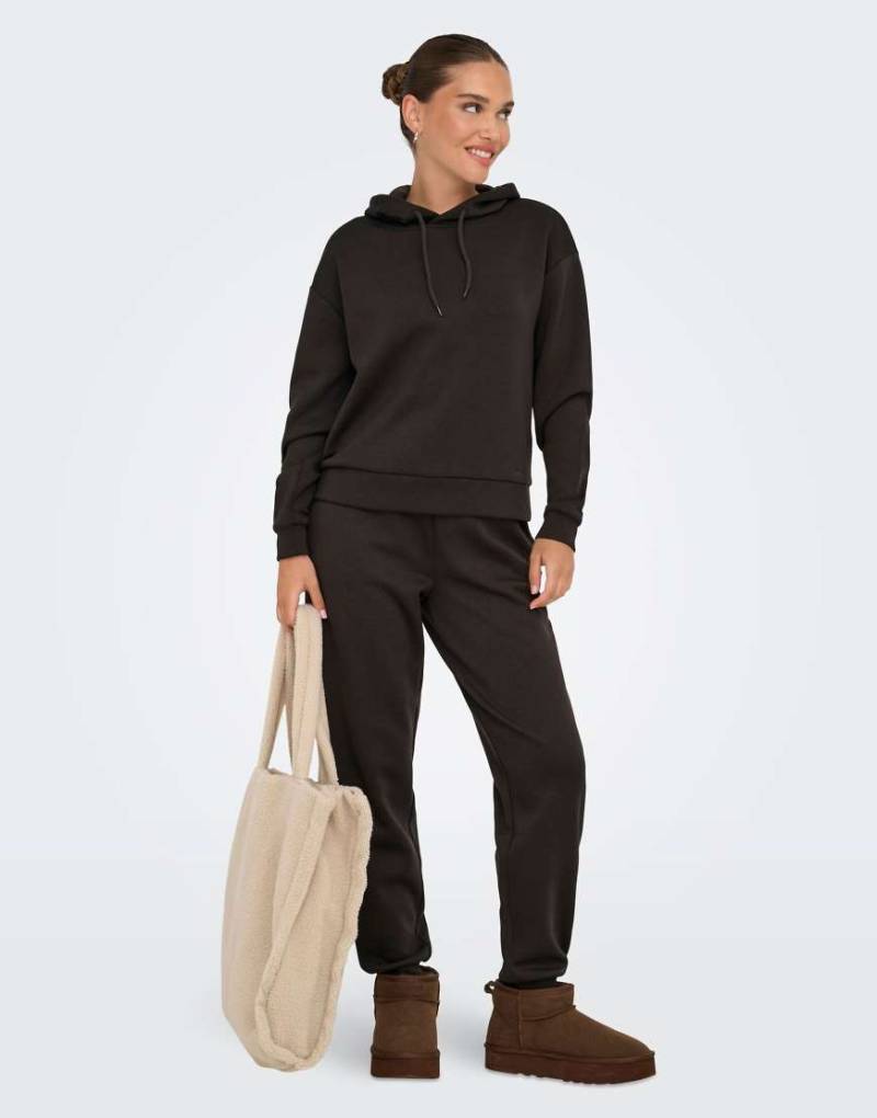 Only Play - Jogginghose in Schokotorte-Brown von Only Play