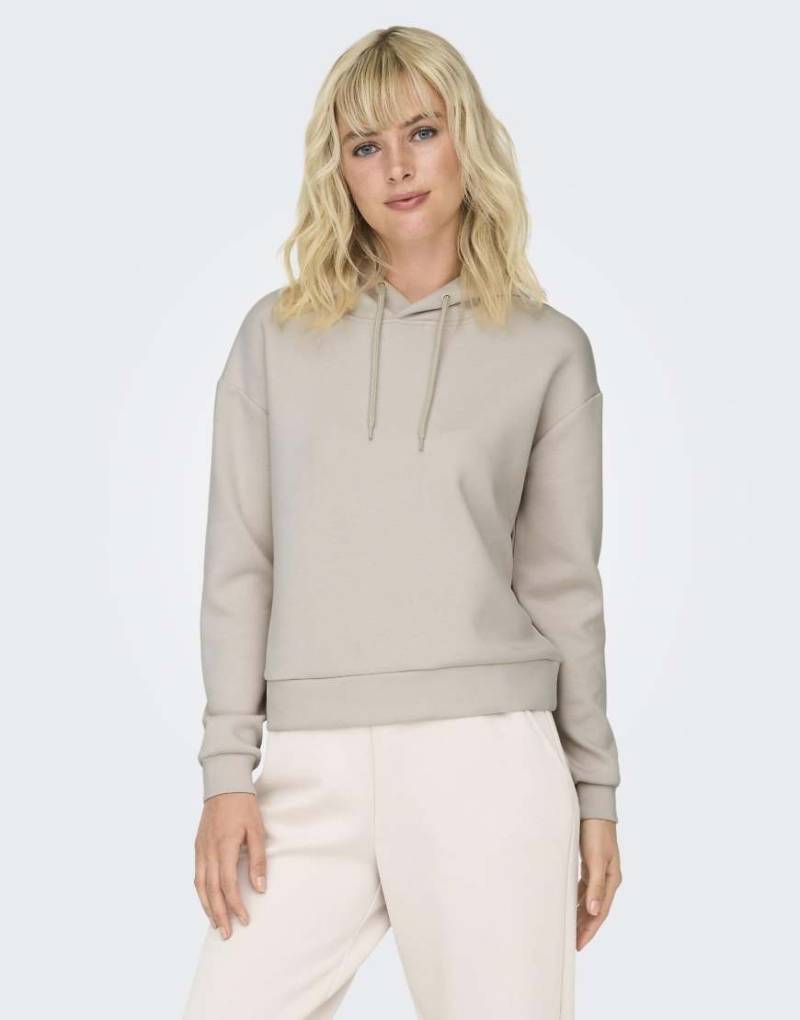 Only Play - Kapuzenpullover in Pumice Stone-Bunt von Only Play