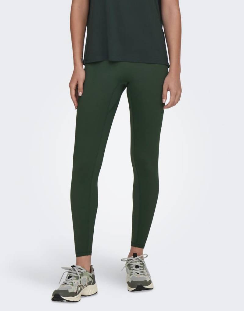 Only Play - Sport-Leggings in Skarabäus-Blau von Only Play