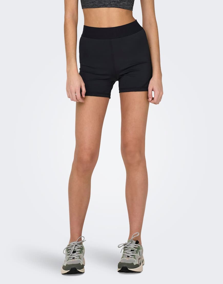 Only Play - Sport-Shorts in Schwarz von Only Play