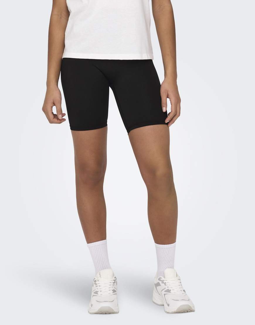 Only Play - Sport-Shorts in Schwarz von Only Play