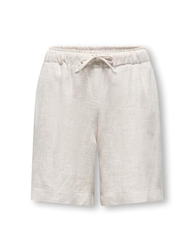 Only & Kids Damen Kogsiesta Pullup Linenbl Shorts PNT Noos, Moonbeam, 152 von Only & Kids