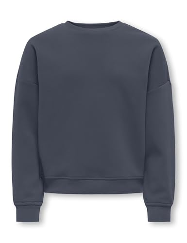 Only & Kids Damen Kogsweat Life L/S Crew Oversize SWT Noos, Ombre Blue, 158-164 von Only & Kids