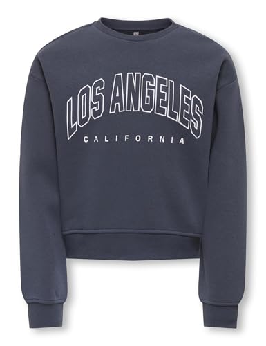 Only & Kids Damen Kogsweat Life Ls Crew Ovz Stat SWT Noos, Ombre Blue, 146-152 EU von Only & Kids