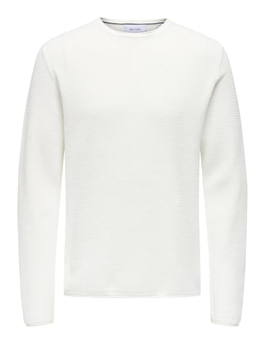 ONLY & SONS Onseric Reg 12 Struc Crew Knit Noos von Only & Sons