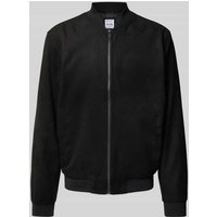 Only & Sons Bomberjacke in Leder-Optik Modell 'LUCAS' in Black, Größe XL von Only & Sons