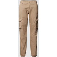 Only & Sons Cargohose mit elastischem Beinabschluss Modell 'CANS STAGE' in Beige, Größe 33/34 von Only & Sons