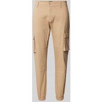 Only & Sons Cargohose mit elastischem Beinabschluss Modell 'CANS STAGE' in Beige, Größe 29/34 von Only & Sons