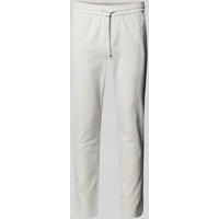 Only & Sons Cropped Stoffhose aus Leinen-Mix Modell 'LINUS' in Hellgrau, Größe XL von Only & Sons