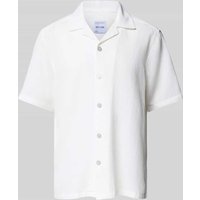 Only & Sons Freizeithemd mit Knopfleiste Modell 'BERTIL' in Offwhite, Größe XXL von Only & Sons