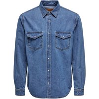 Only & Sons Herren Freizeit Hemd ONSBANE DENIM - Regular Fit Only & Sons Herren Freizeit Hemd ONSBANE DENIM - Regular Fit von Only & Sons