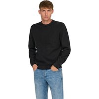 Only & Sons Herren Pullover ONSTONY DS 12 LS WAFFLE CREW KNIT - Regular Fit von Only & Sons
