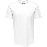 Only & Sons Herren Rundhals T-Shirt ONSBENNE LONGY - Regular Fit von Only & Sons