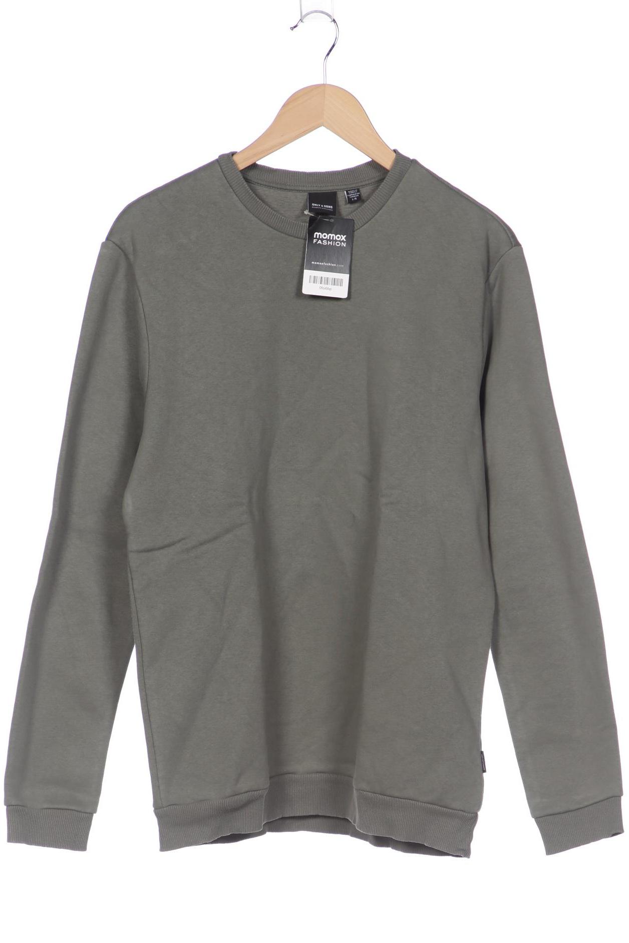 Only & Sons Herren Sweatshirt, grün von Only & Sons